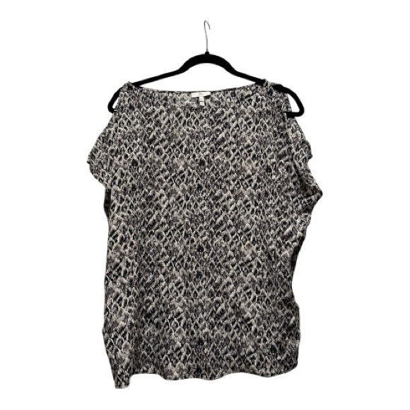 Joie Tops - Joie Monochrome Patterned Blouse